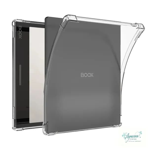Прозрачный чехол для Onyx Boox Leaf2 3/Boox Leaf3 C e-Reader - Ультратонкая легкая прозрачная силиконовая гибкая мягкая задняя крышка