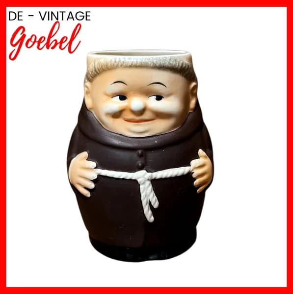 Кружка Монах, Goebel, винтаж. Германия