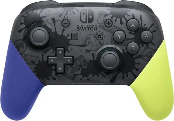 Геймпад Nintendo Switch Pro Controller Splatoon 3 / синий, желтый, черный