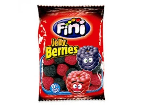 Жев.мармелад Ягоды черно красные 90 гр jelly berries /FINI Испания/