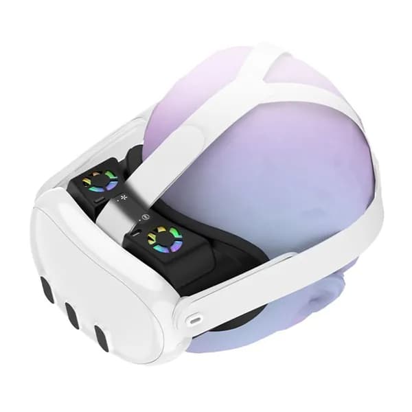 охлаждающая маска для глаз oculus quest 3 с циркуляцией воздуха и RGB-черный