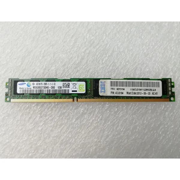 IBM Оперативная память IBM 90Y3154 4GB СЕРВЕРНАЯ 1600MHz DDR3 RDIMM 2Rx8 PC3-12800 CL11 ECC Registered для серверов M392B5273DH0 47J0164 90Y3148 90Y3154 DDR3, 1600 МГц, 1 x 4 ГБ (90Y3154)