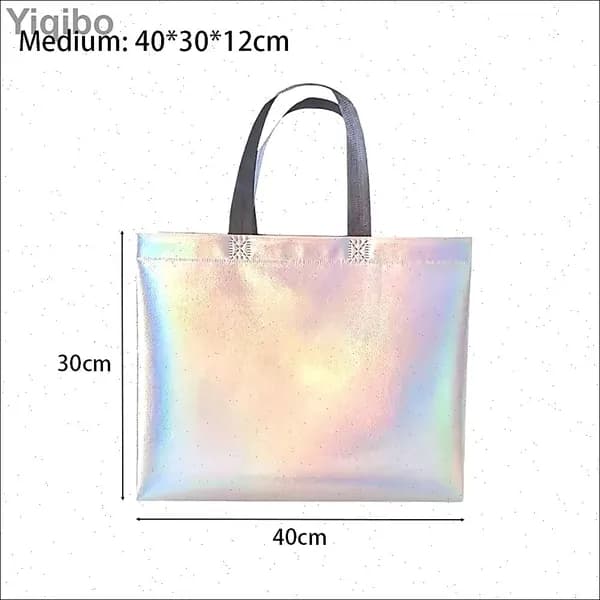 1 шт. Non-сплетенная сумка Tote