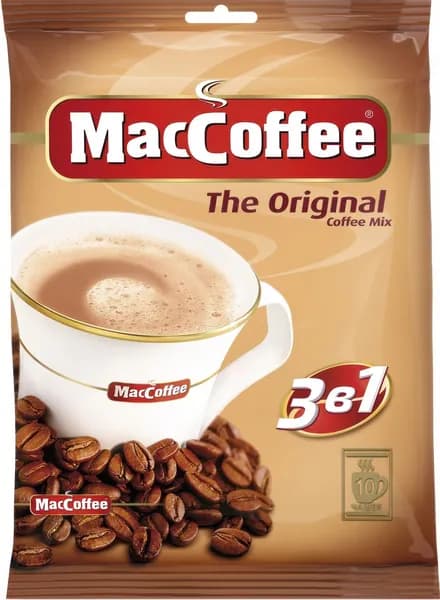 Напиток кофейный MacCoffee 3в1 (20 г*10 шт), 200 г