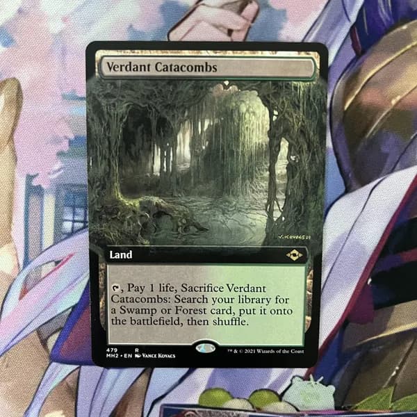 Кастомные прокси-карты высокого качества, MTG PROXY CARDS фойловые карты не, стандартный размер Verdant Catacombs 479