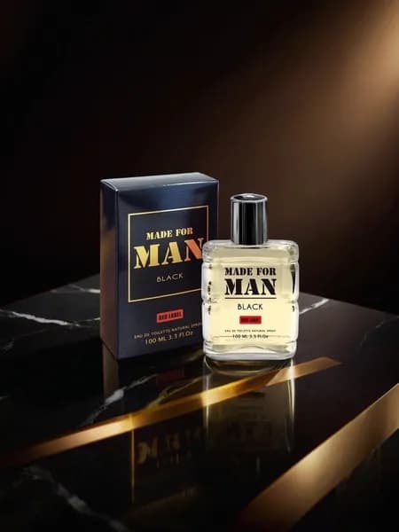 Delta parfum (Red Label). Туалетная вода мужская Made For Man Black, 100мл.