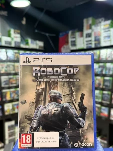Игра RoboCop Rogue City Unfinished Business PS5 (Box)