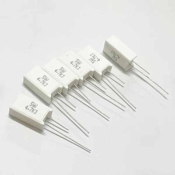 2 шт. SQM RX27-5 5W 2.7 Ом 5% керамический цементный резистор мощностью 5 Вт 2.7R