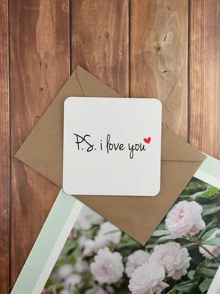 Открытка I love You