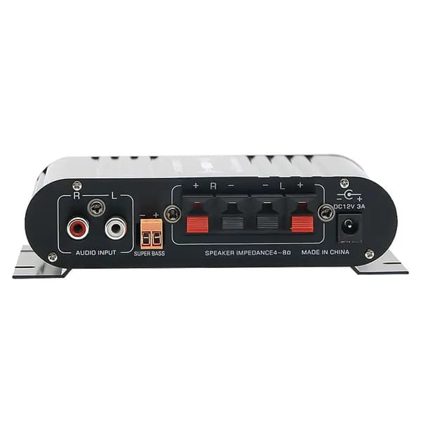 Усилитель НЧ ST-838, 80 Вт 2, чёрный, Hi-Fi