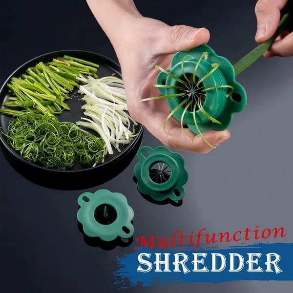 Шелковый нож Shred, измельчитель лука, кухонные аксессуары, измельчитель, овощи, лук-батун, слайсер