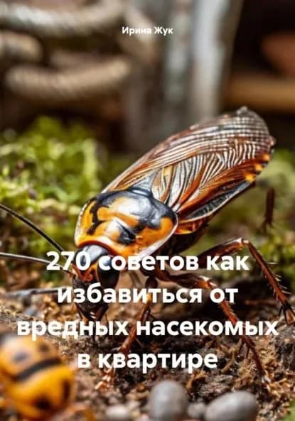 270 советов как избавиться от вредных насекомых в квартире | Жук Ирина Анатольевна | Электронная книга