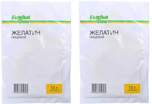 Желатин пищевой Каждый День, 10 г 2шт