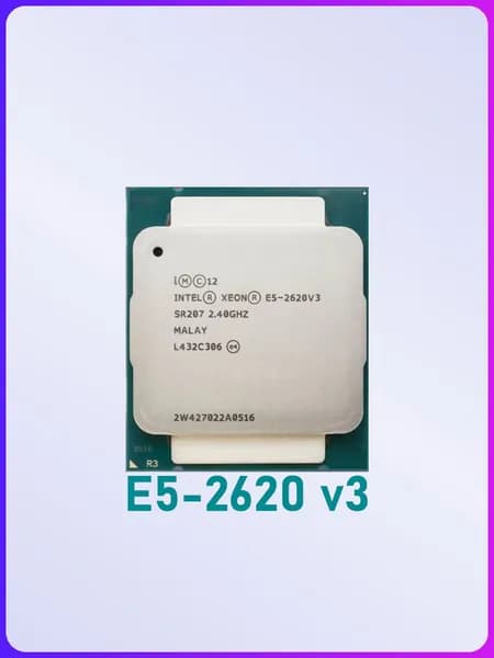 Intel Серверный процессор S2011-3 Intel Xeon E5-2620 v3 2,4-3,2GHz, 6 ядер, 12 потоков, 15mb, TDP 85W, IMC 1866MHz OEM (без кулера)