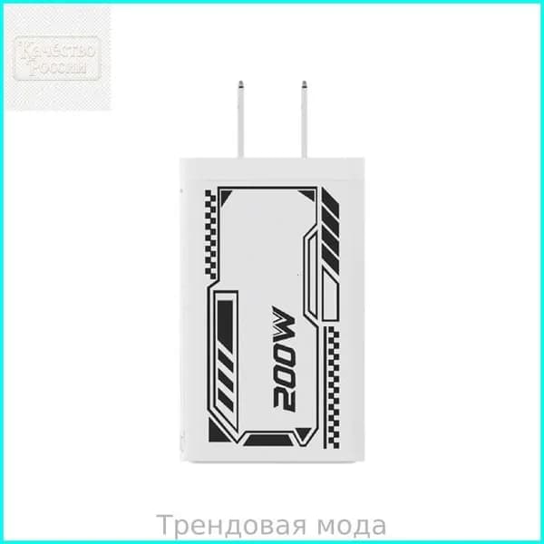 Высокая мощность 200W настенное устройство 2 USB, Белый - Штепсельная Вилка США