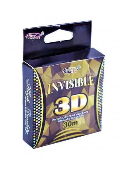 Леска Invisible 3D монофильная 0.20 мм (10.0 кг), 30 м
