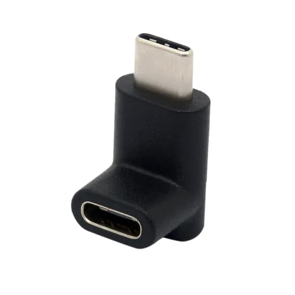 90-градусный адаптер Type-C, переходник USB-C папа мама