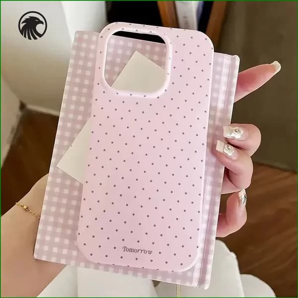 Мягкий чехол для iPhone 11 в горошек, много цветов