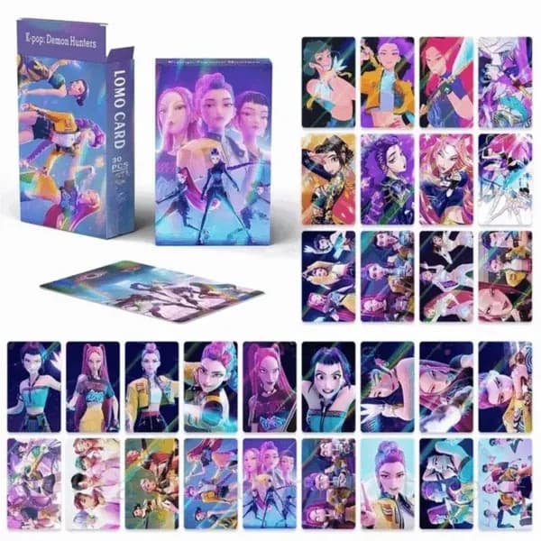 30 штук Карточка альбома Huntrix