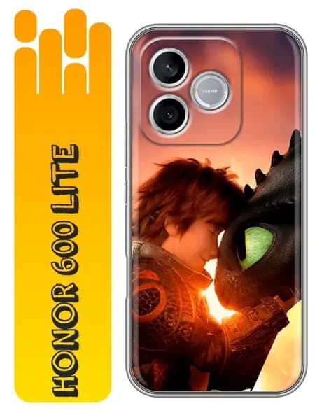 Чехол на Honor 600 Lite Как приручить дракона