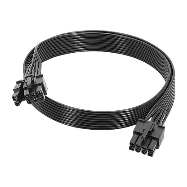 Кабель PCIe 8-контактный на 6+2 контакта, 50 см
