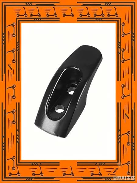 Металлический крюк для Ninebot ES1/E, электроскутер, металл, черный, 45*25*15мм, 12г