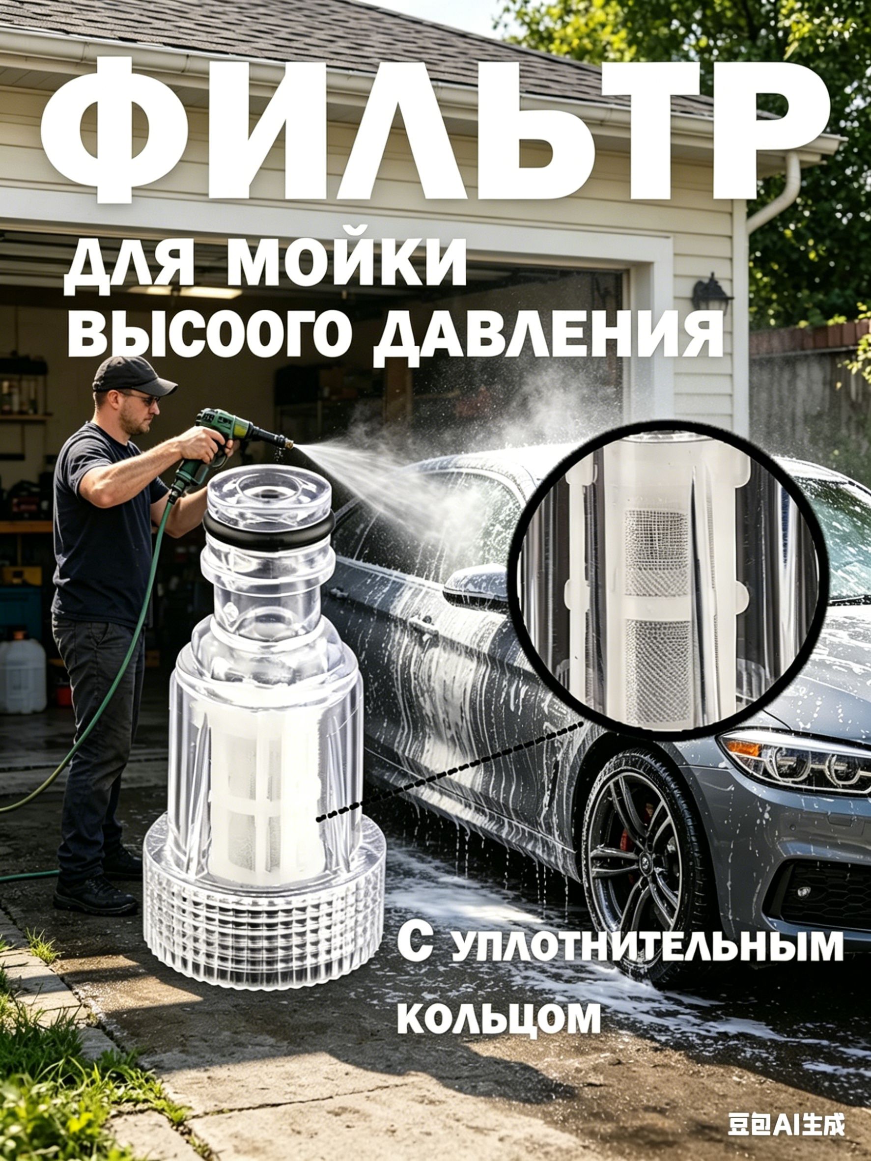 Фильтр для мойки высокого давления