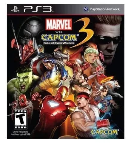 Игра Marvel vs. 3 Fate of Two Worlds (PlayStation 3, Английская версия)