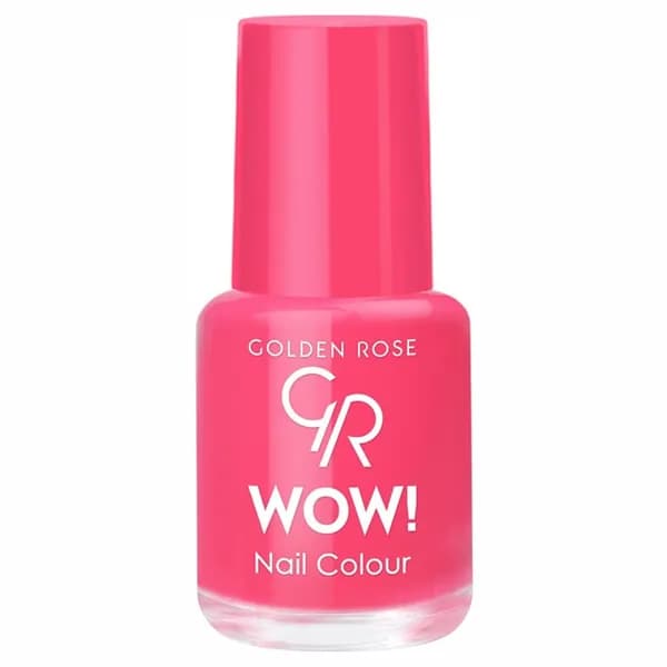 Golden Rose Лак для ногтей розово-коралловый WOW, тон 034