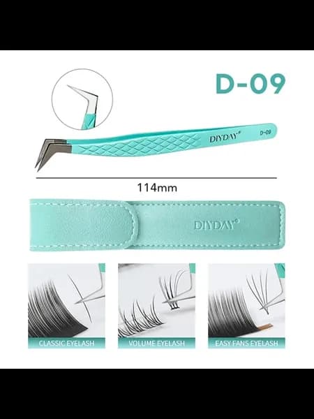 DIYDAY Пинцет для наращивания ресниц D-09