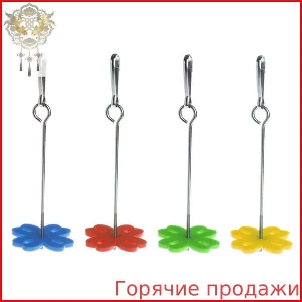 Вилка Для Фруктов Акрилового цвета Parrot из нержавеющей стали-Маленькая