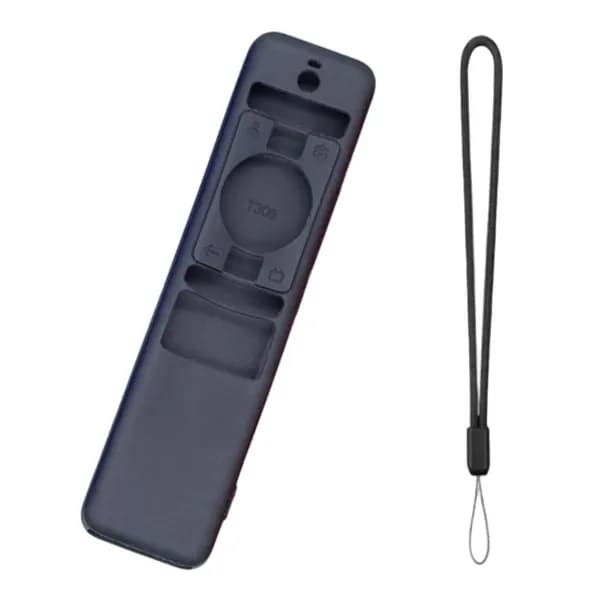 (1 шт.) Силиконовый чехол для пульта Haier HTR U34G, чёрный
