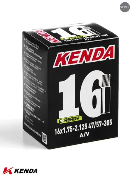 Камера велосипедная KENDA 16x1,75-2,125, автониппель 35мм