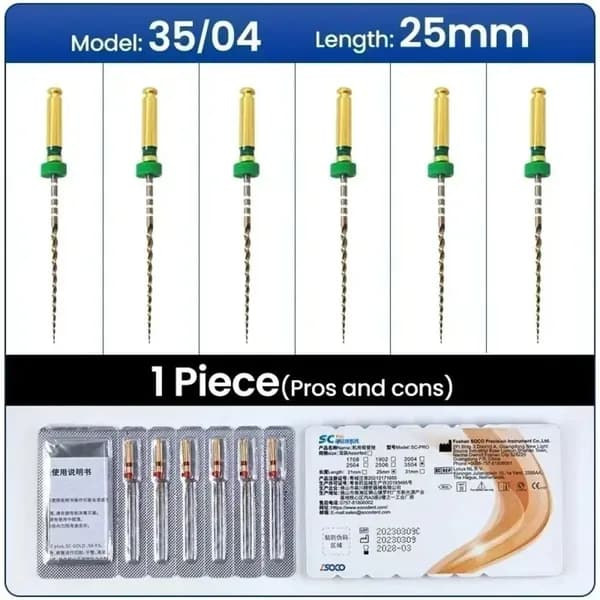 Файловая система Dental COXO SC-PRO nitinol, файл для корневых каналов