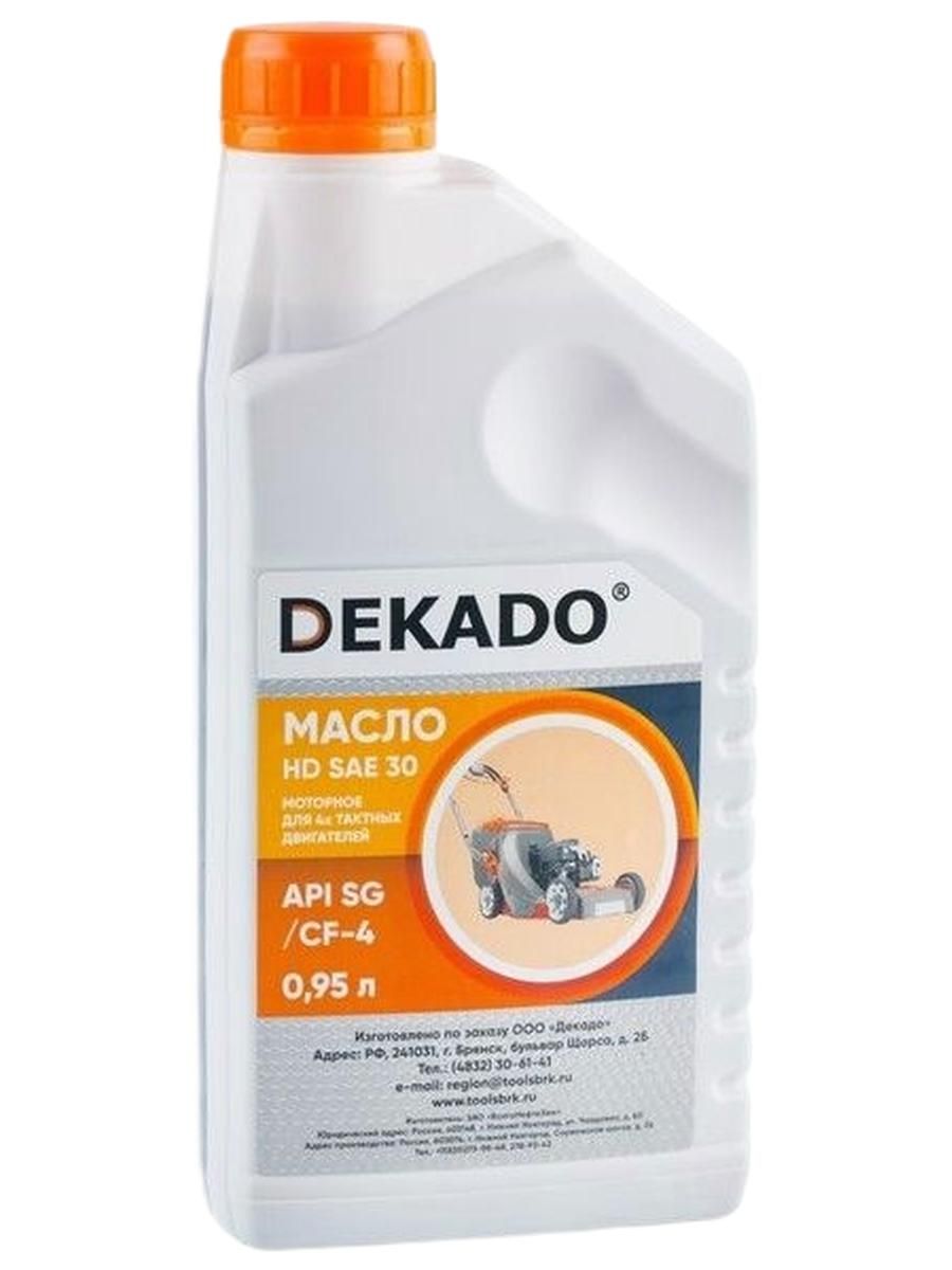 DEKADO Масло декадо 30 Масло моторное, Минеральное, 0.95 л