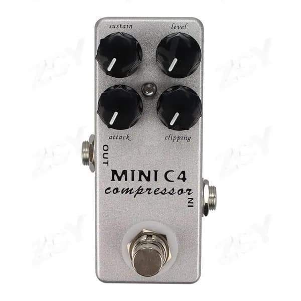 Компрессорная Гитара Mosky MINI C4 С Педалью Эффекта True Bypass Compressor