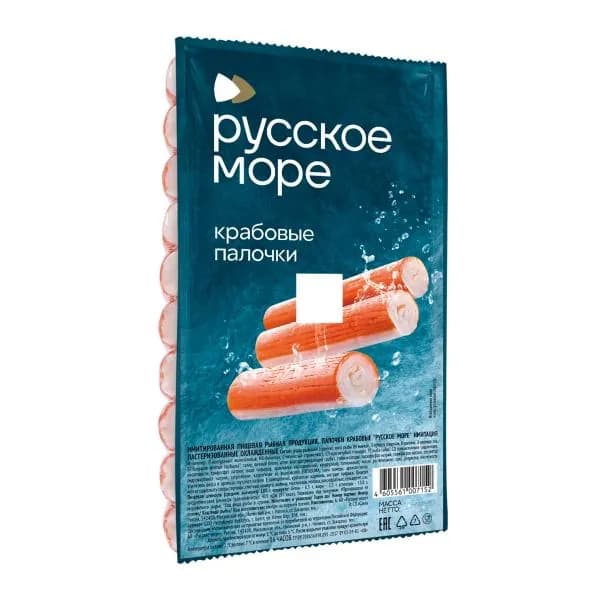 Крабовые палочки Русское море охлажденные 200г