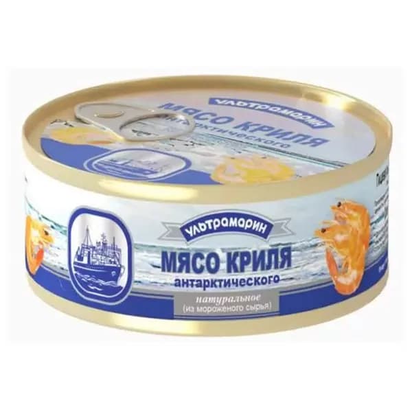 Мясо криля по-антарктический 105 гр ( Паштет)