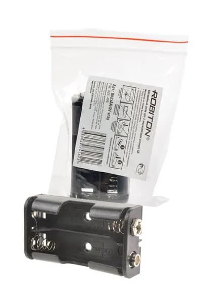 Батарейный отсек ROBITON Bh2xAA/9V snap с контактными выводами