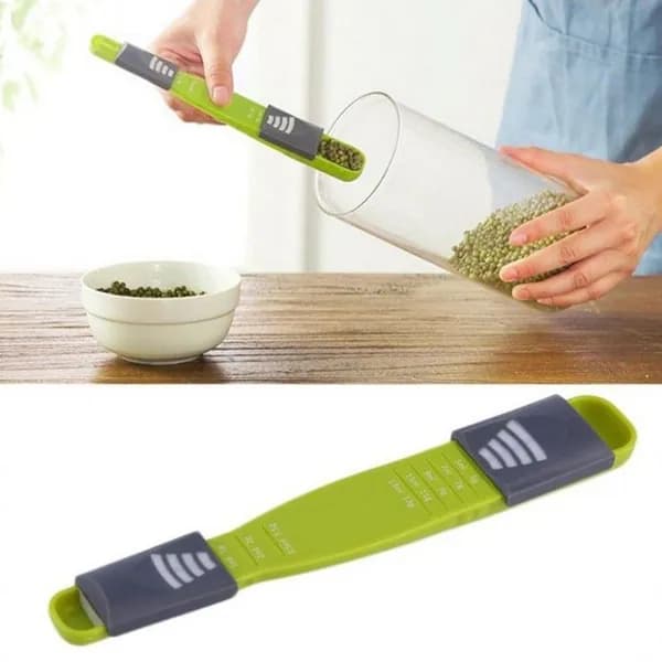 Механические кухонные весы Adjustable-Measuring-Spoon-01, светло-зеленый