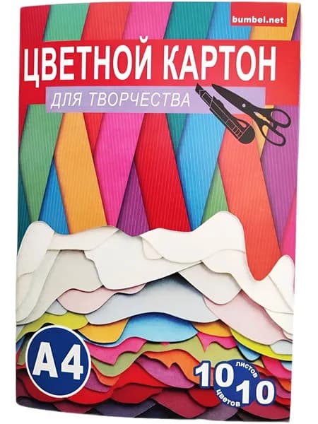bumbel Картон A4, количество листов: 10