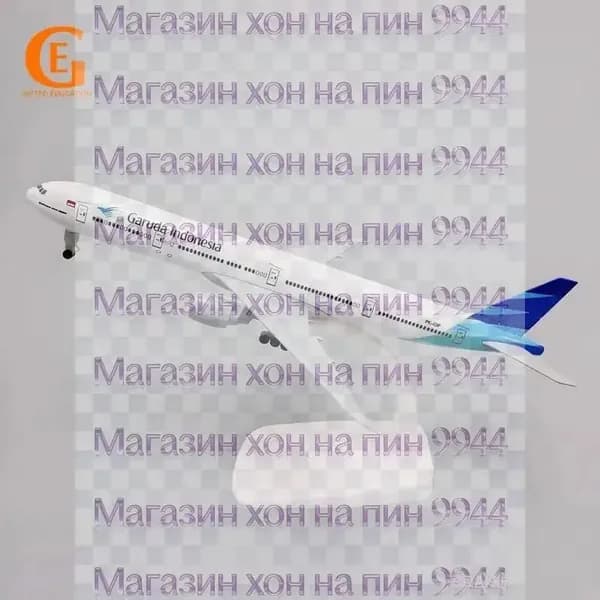 Металлическая Модель Самолета Garuda Indonesia Боинг 777, 20CM С Колесами.