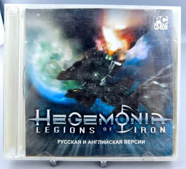 Игра Haegemonia The Solon Heritage Legions of Iron на CD для PC 2002 год