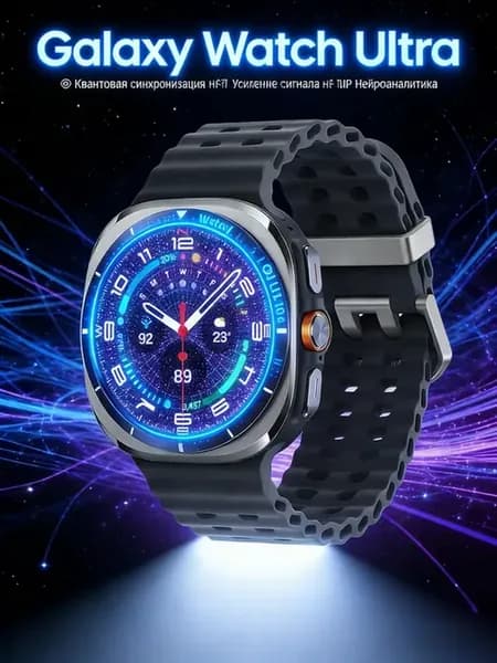 Смарт часы мужские Galaxy Watch Ultra мониторинг стресса