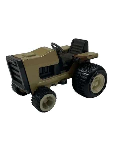 Советская винтажная игрушка, трактор жестяной Петруша, сделано в СССР