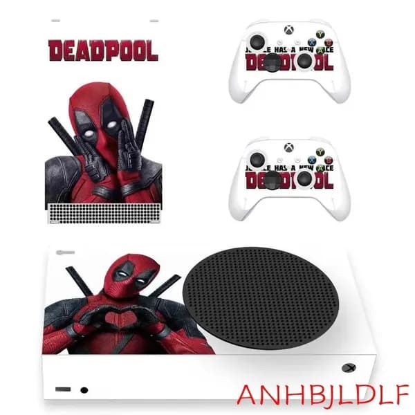 Набор наклеек Xbox SERIES S Deadpool Виниловая защита консоли