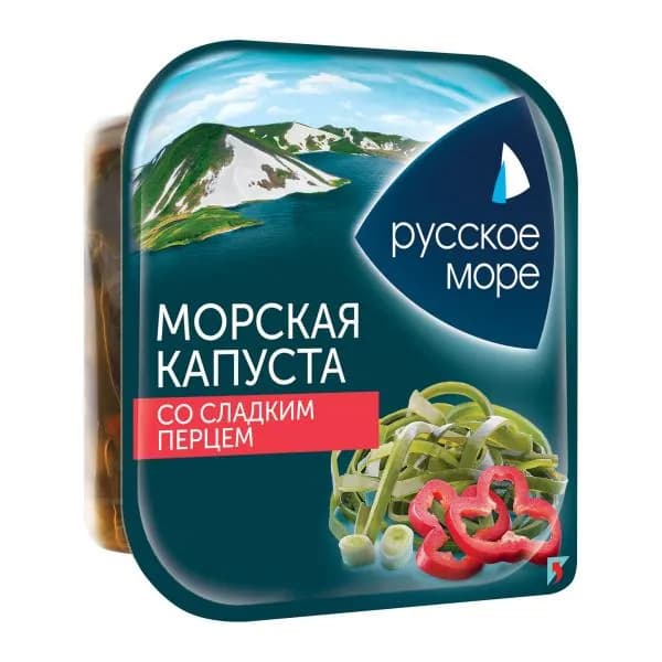 Морская капуста со сладким перцем Русское море 200г