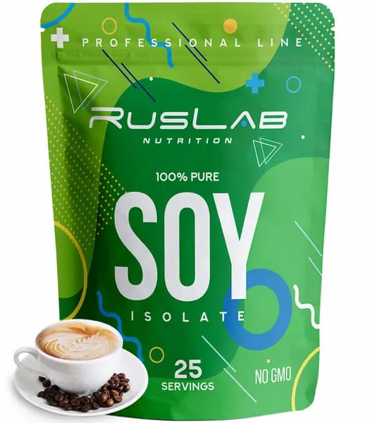 Соевый изолят SOY ISOLATE, (800 гр),вкус капучино