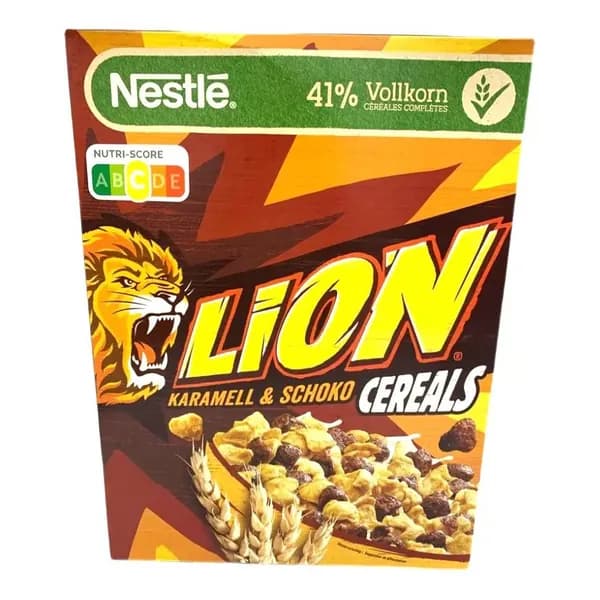 Хлопья Nestle Lion Cereals карамель-шоколад 400 г