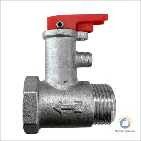 Клапан предохранительный для водонагревателя 1/2" 8бар